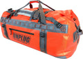 UNPLUG Ultimate Adventure | 1680D Heavy Duty Waterproof Bag | Large Travel Bag Which Can Be Used for Camping, Motorcycling, Boating, or Hunting| 65L Adventure Orange