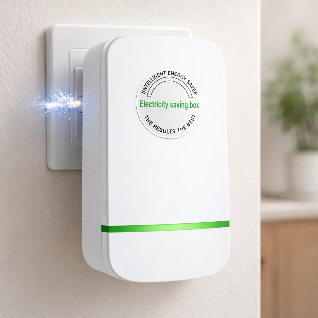 Plug in Power Box with US Plug Compact Power Device with Indicator Light for Home and Office Use