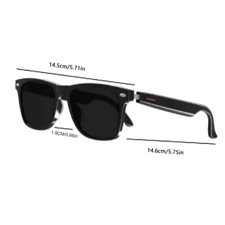 Advanced Smart Glasses with Superior Sound Quality, Voice Calling, Bluetooth Connectivity, Rapid Pairing, and Extended Battery Life – The Ideal Gift for Tech Enthusiasts