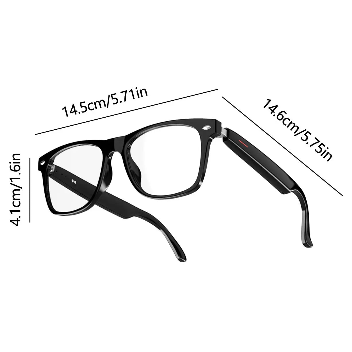 Advanced Smart Glasses with Superior Sound Quality, Voice Calling, Bluetooth Connectivity, Rapid Pairing, and Extended Battery Life – The Ideal Gift for Tech Enthusiasts