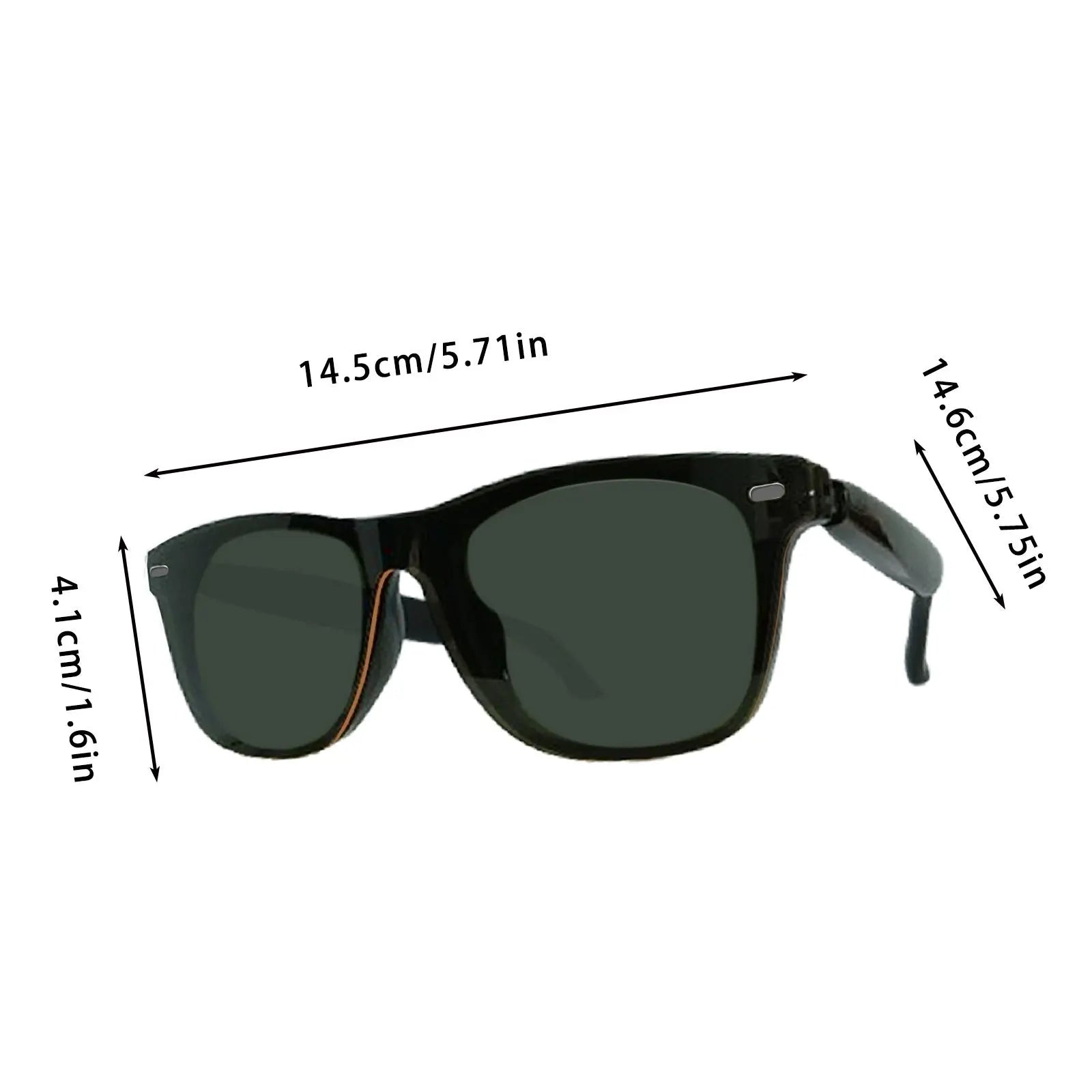 Advanced Smart Glasses with Superior Sound Quality, Voice Calling, Bluetooth Connectivity, Rapid Pairing, and Extended Battery Life – The Ideal Gift for Tech Enthusiasts